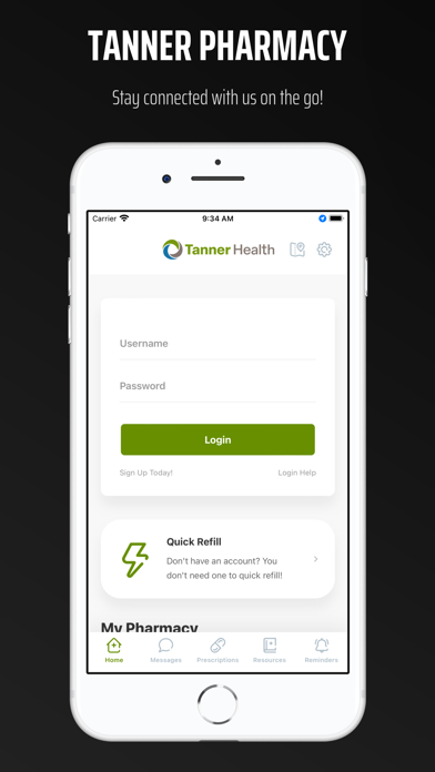 Tanner Pharmacy iPhone screenshot 1 - Medical app