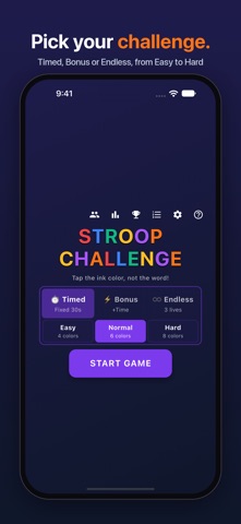 iStroopChallenge Screenshot 5 of 8