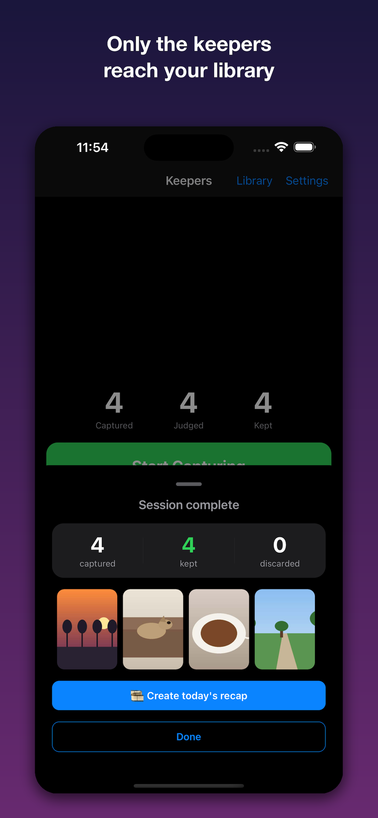 Keepers: Smart Glasses Camera screenshot 2