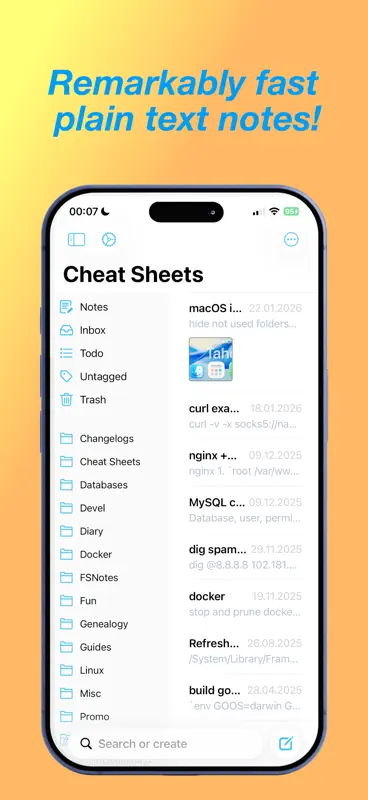 FSNotes screenshot 1 of 5