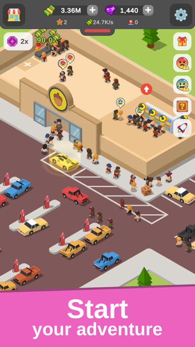 Idle Gas Station Tycoon Hack screenshot 6 - game app interface