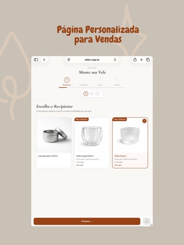 Vellon iPad screenshot