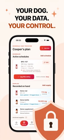 Pup AI: Dog Health Journal iPhone screenshot