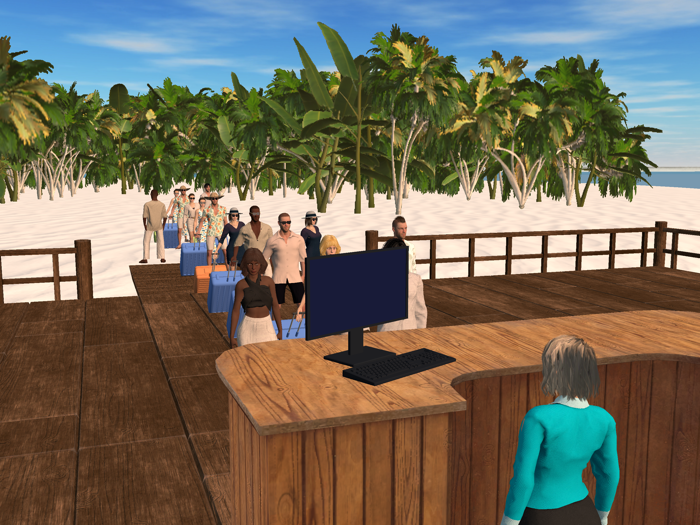 Beach Hotel Simulator 3D