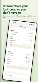 Range Reps: Golf Practice Log screenshot