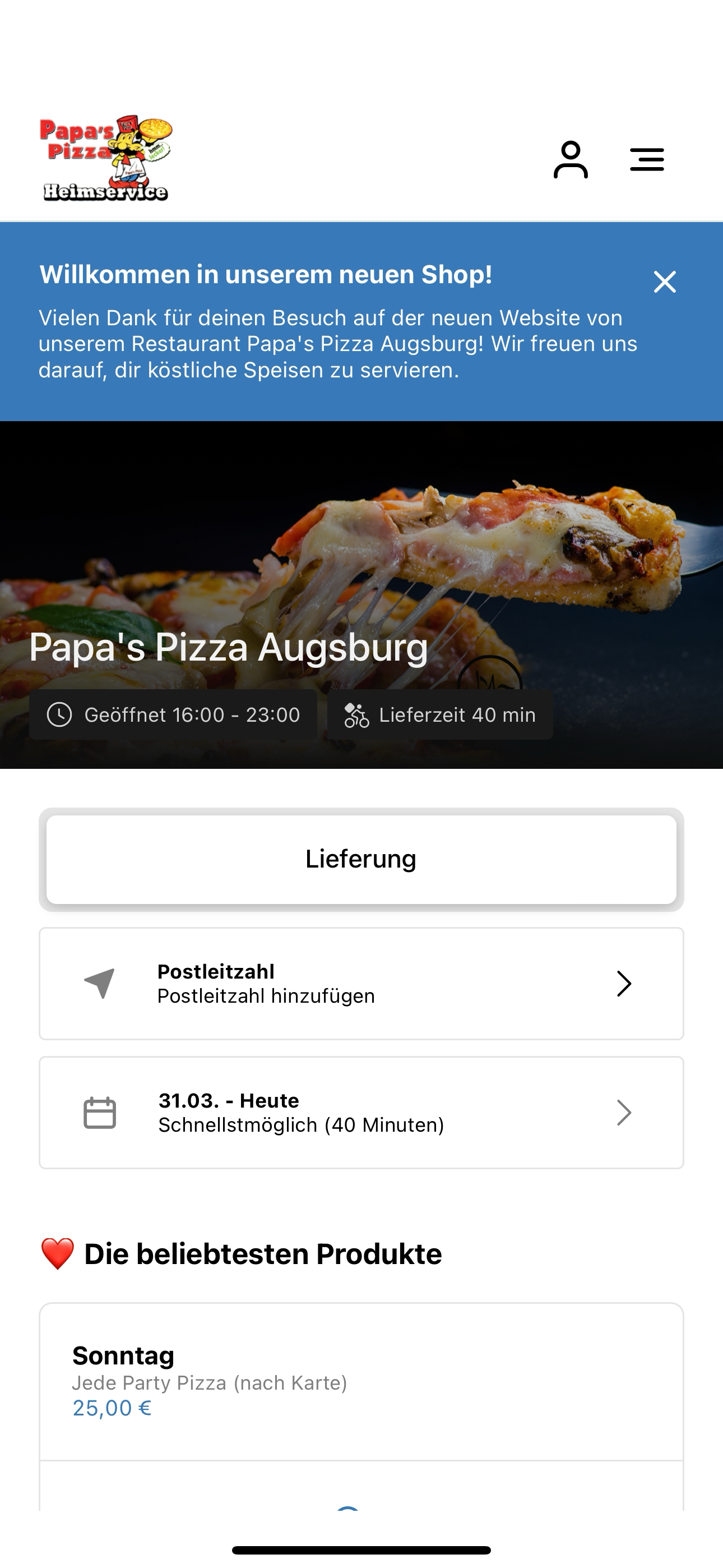 Papa's Pizza Augsburg screenshot 3