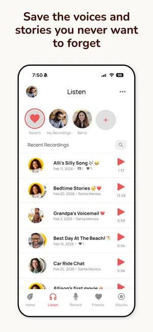 Leaf: Voice Recorder & Journal screenshot 1