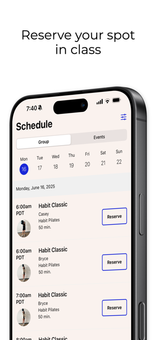 Habit Pilates Screenshot 4 of 5