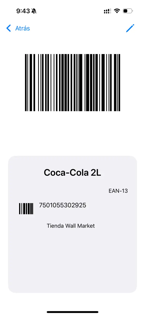 Screenshot #3 pour Barcode Generator - Lite