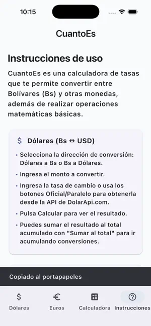 CuantoEs screenshot 2