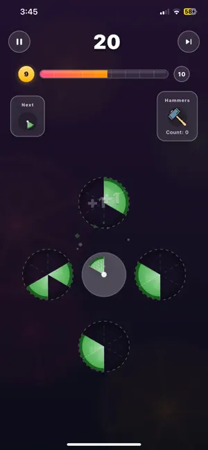 Slice Merge Circle Puzzle screenshot 4