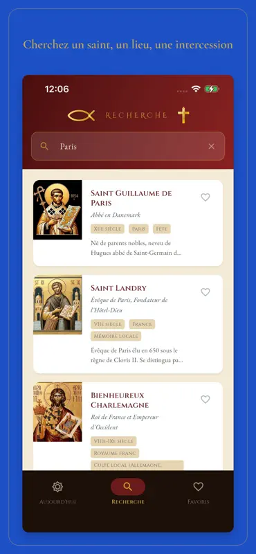Hagiographia — Vies des Saints screenshot 4 of 5