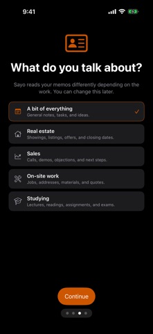Sayo - Voice to Notes Screenshot 2 of 8