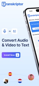 Transkriptor - Speech to Text screenshot