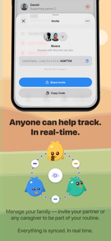 Cami: Baby Tracker iPhone screenshot