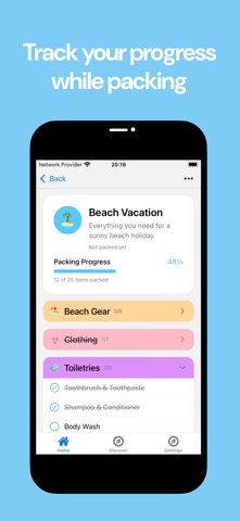 ReadyPackGo Screenshot 2 of 5