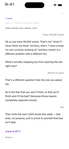 Things I'm Anxious About screenshot
