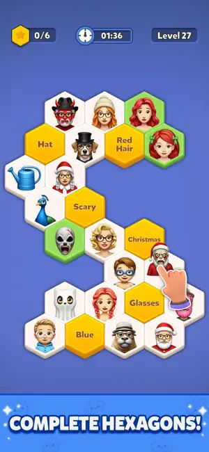 HexMoji - Logic Associations screenshot 2