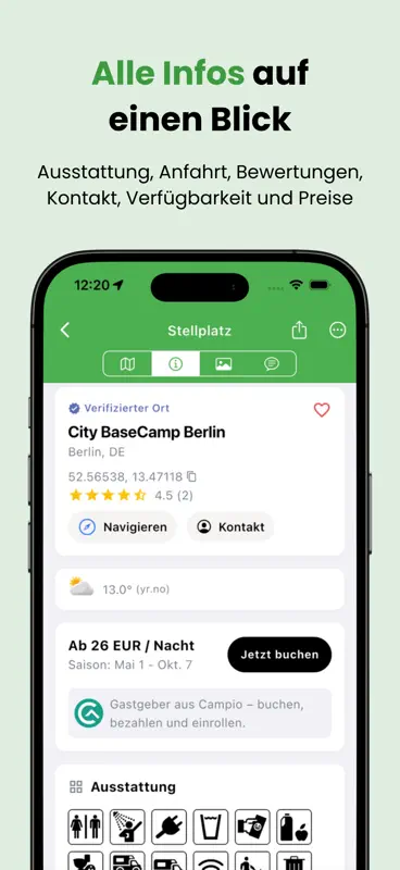 Stellplatz Europe screenshot 3 of 7