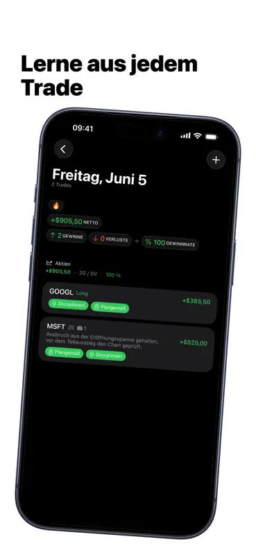 Trading-Tagebuch Proloca screenshot 8 of 10