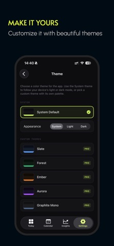 HabiTool - Daily Habit Tracker iPhone screenshot