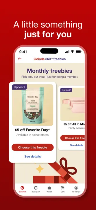 Targetのスクリーンショット（5/9）