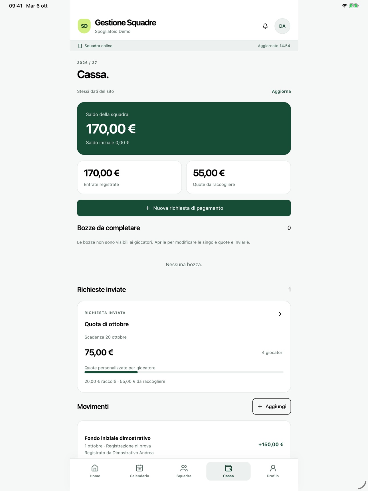 Screenshot 7 of Gestione Squadre
