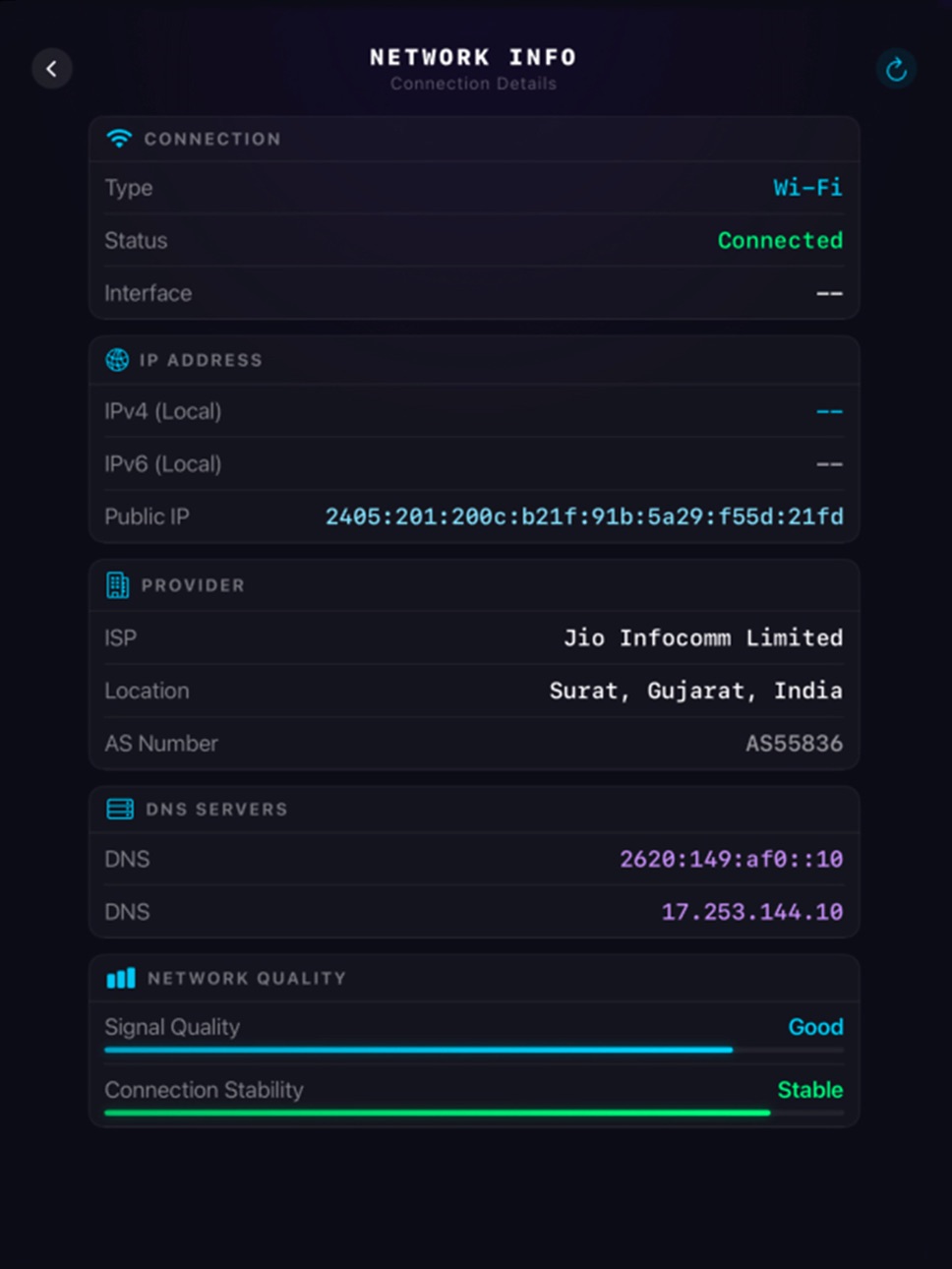 iPad screenshot