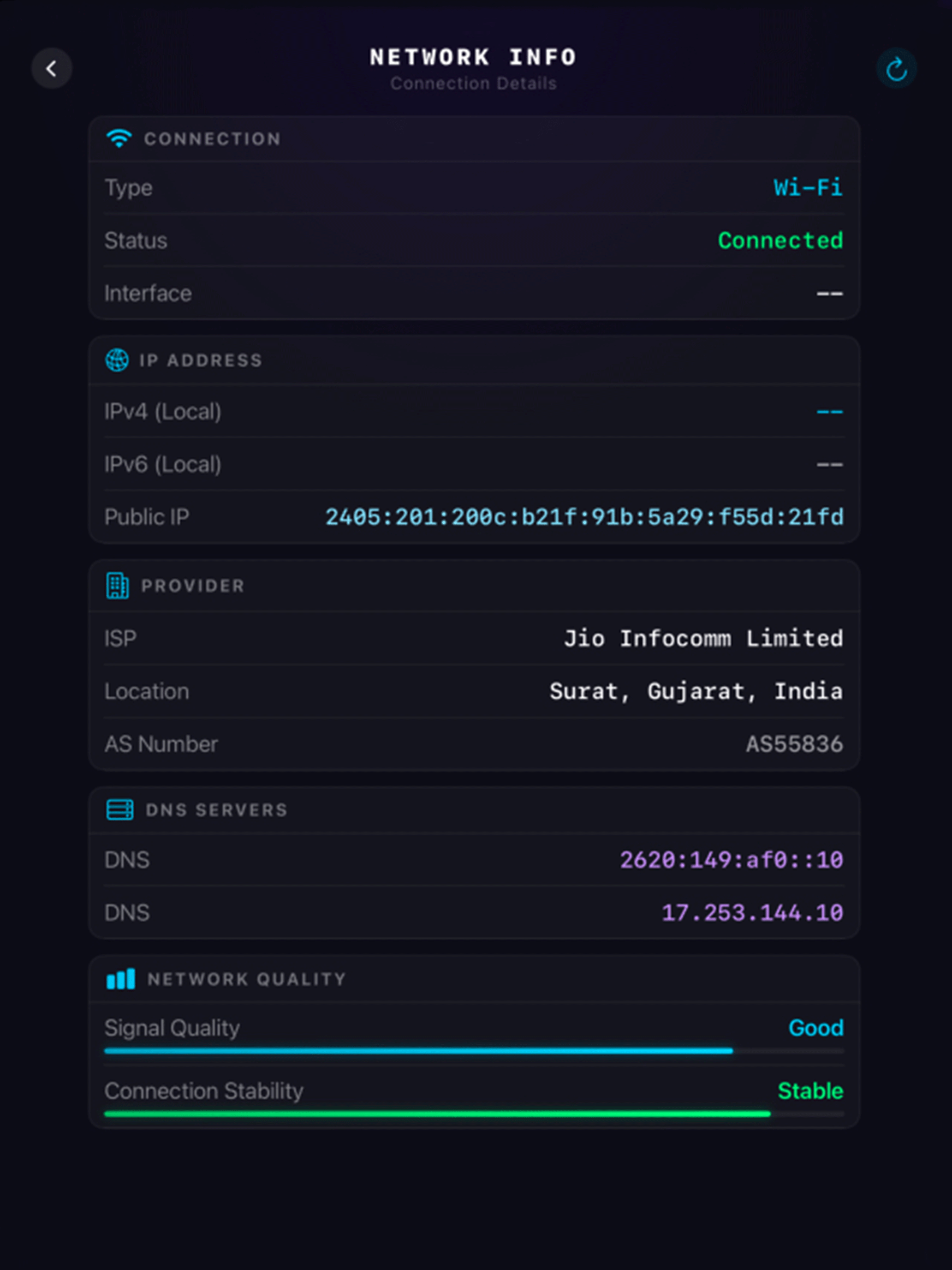 speed tester screenshot 7