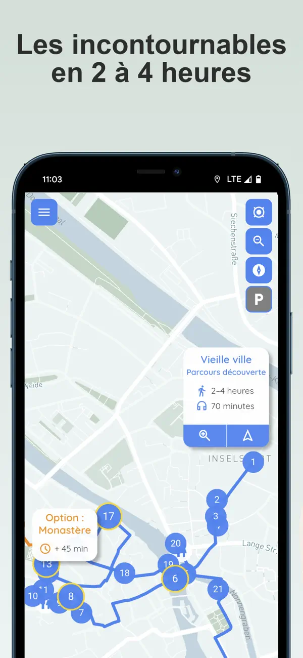 Screenshot #3 pour Votre visite guidée de Bamberg
