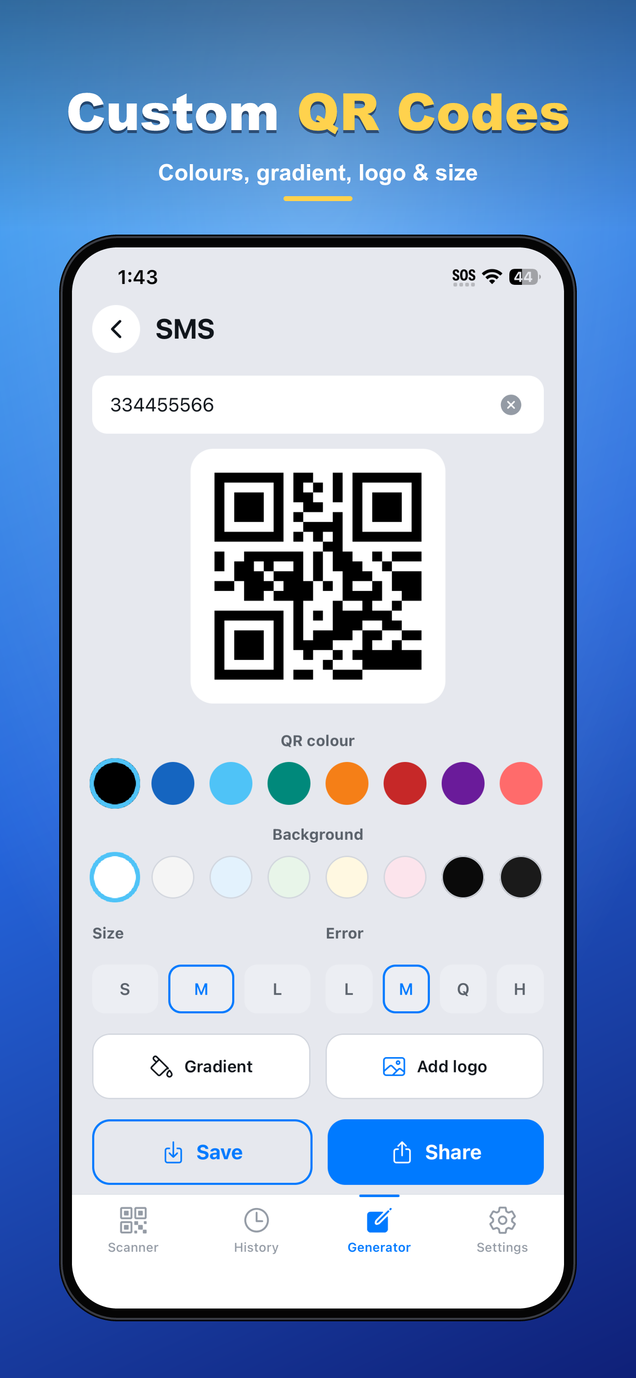 Scanzo: QR & Barcode Scanner screenshot 6