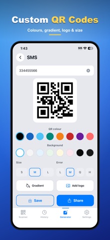 Scanzo: QR & Barcode Scanner Screenshot 6 of 10