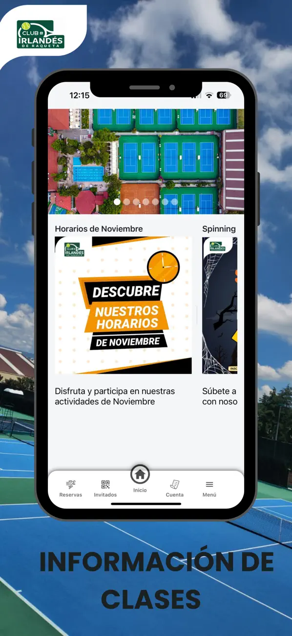 Screenshot #1 pour Club Irlandes de Raqueta