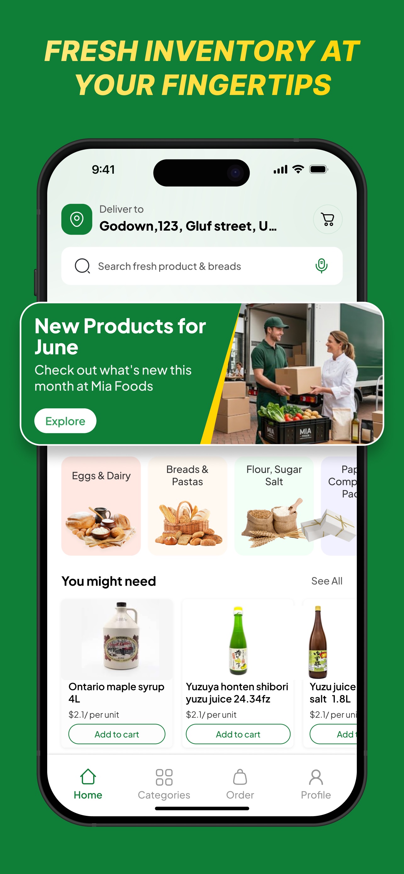 Screenshot 2 of Mia Foods