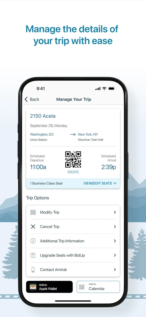 Amtrak - App de Viajes | MWM