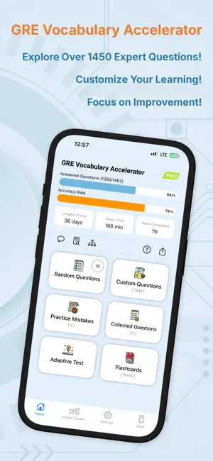 GRE Vocabulary Accelerator screenshot 1