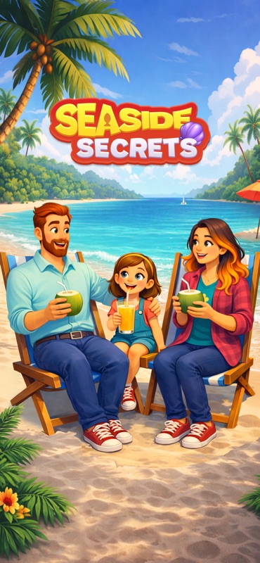 Seaside Secrets: Merge & Story screenshot 2