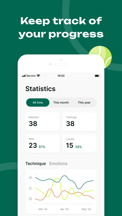 ChampsTracker: Tennis / Paddle Screenshot