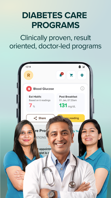 BeatO Diabetes Management Screenshot