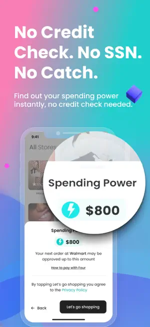 Four | Buy Now, Pay Later screenshot 2