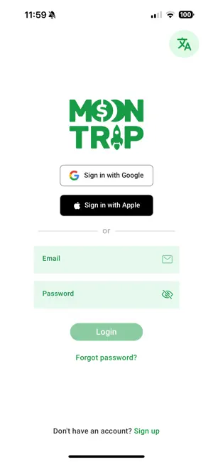 MoonTrip Finance screenshot 1