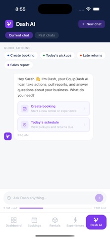 EquipDash screenshot