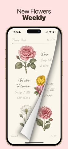 Walk Flower iPhone screenshot