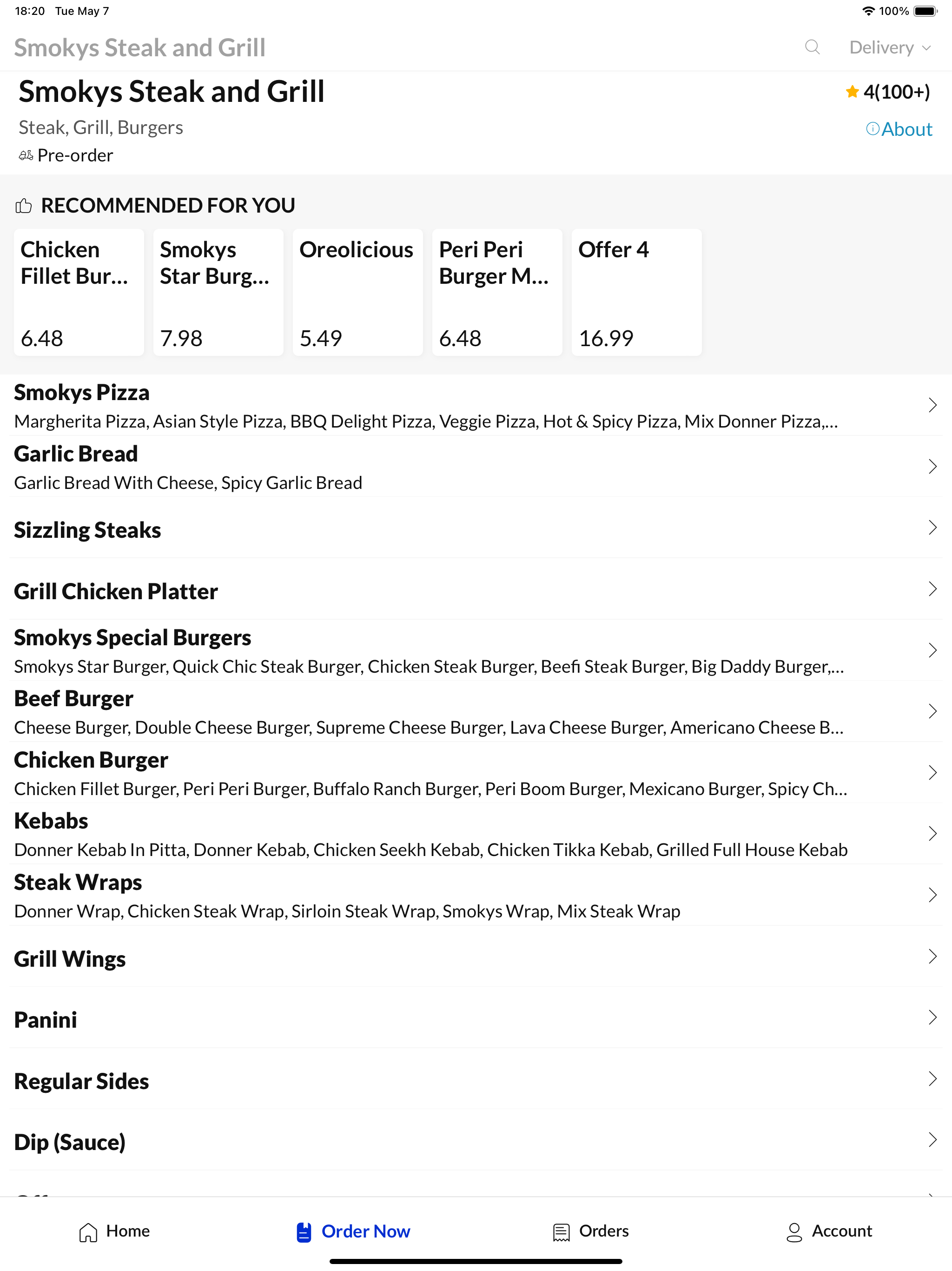 Smokys Steak and Grill