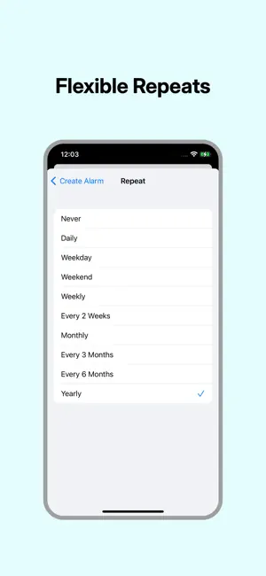 DateAlarm - Reminder Alarm screenshot 4