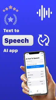voiceover - ai text to speech iphone screenshot 1
