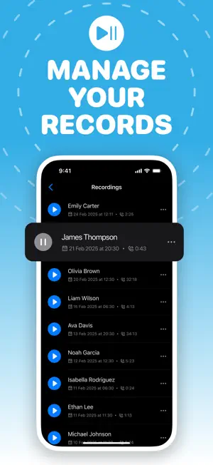 Call Record - Auto Recording screenshot 4