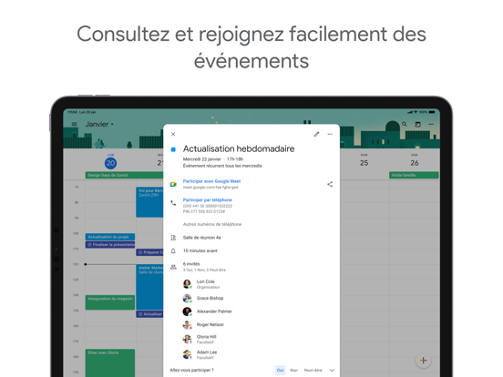 Screenshot #6 pour Google Agenda : Organisez-vous