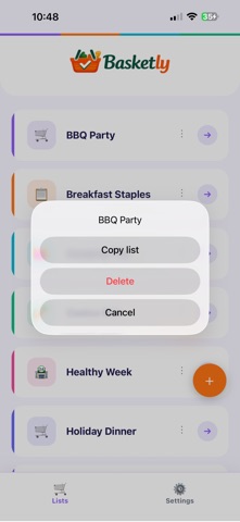 Basketly screenshot