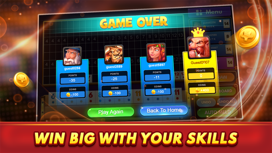 #3. Rummy Tile (iOS) By: OEngines Games LLP